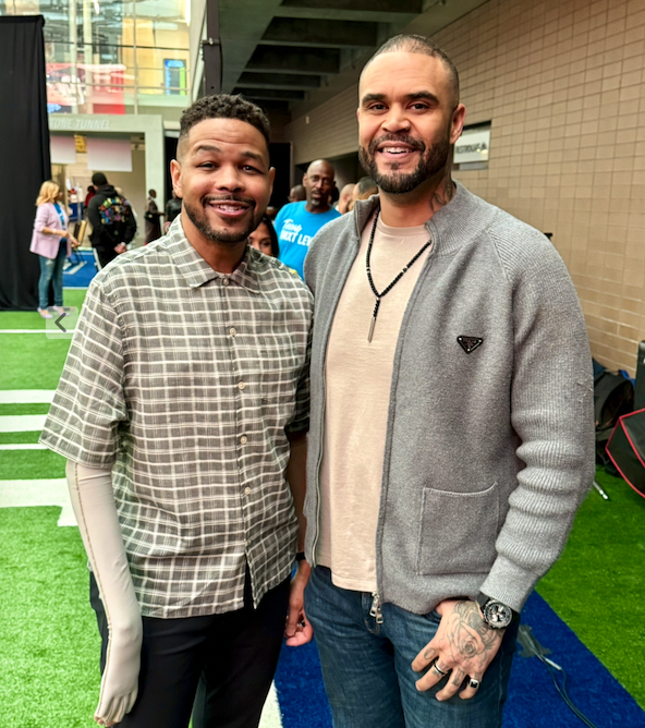 Inky Johnson — entrepreneur who endorses BSG founder Michael Anthony